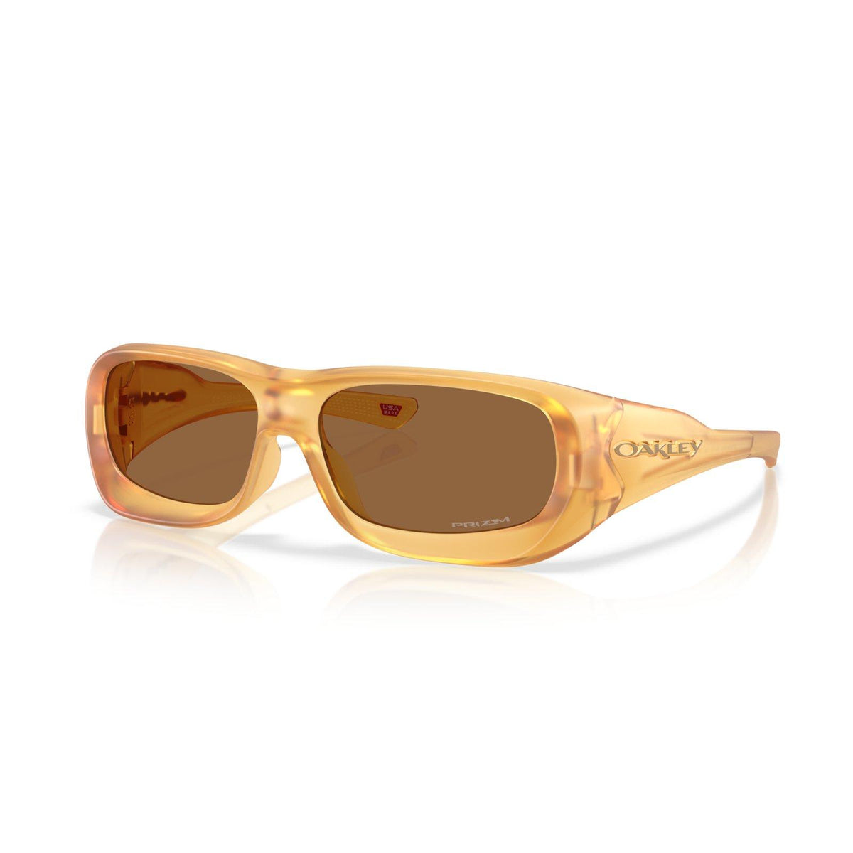 Oakley De Soto Sunglasses - Matte Transparent Light Curry/Prizm Bronze