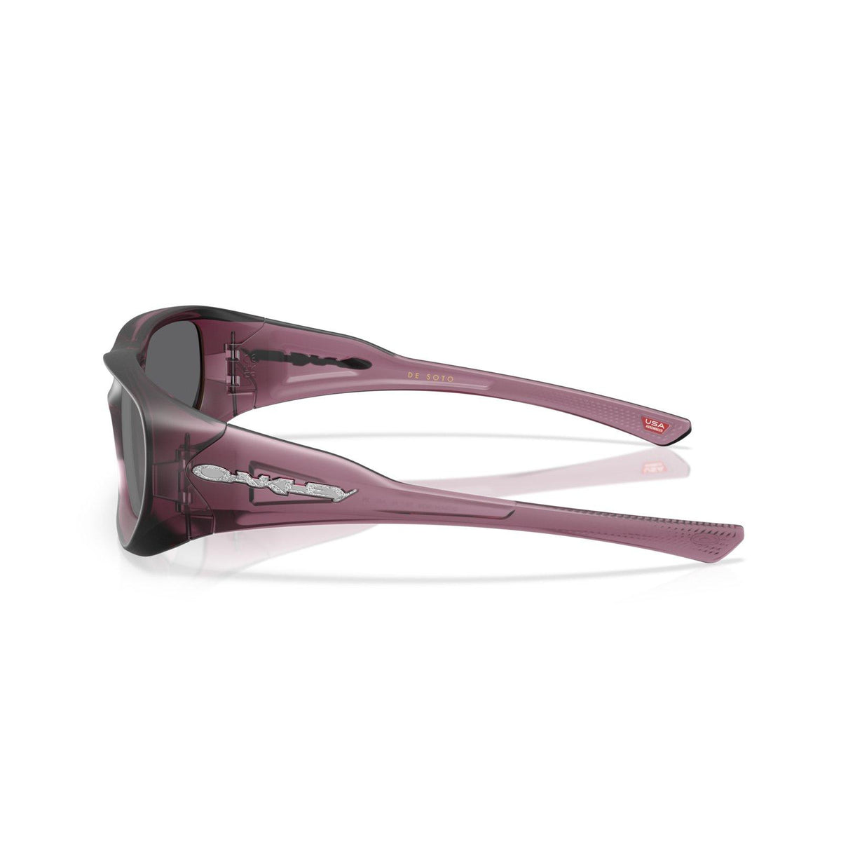 Oakley De Soto Sunglasses - Matte Transparent Indigo/Prizm Black