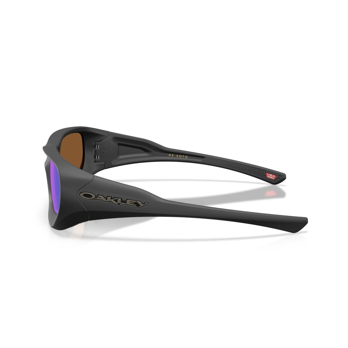 Oakley De Soto Sunglasses - Black Suede/Prizm Violet