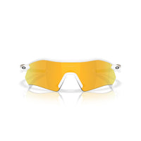 Oakley Radar Plate Sunglasses - Polished White/Prizm 24K Polarized