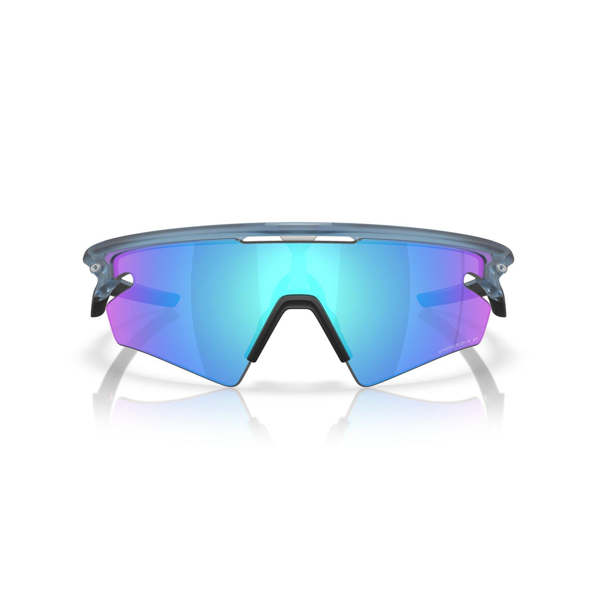 Oakley Sphaera Slash Sunglasses - Matte Transparent Stonewash/Prizm Sapphire Polarized