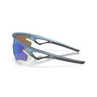 Oakley Sphaera Slash Sunglasses - Matte Transparent Stonewash/Prizm Sapphire Polarized