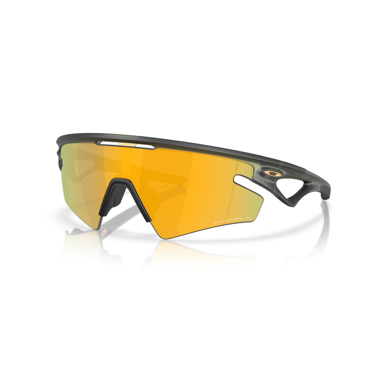 Oakley Sphaera Slash Sunglasses - Matte Olive Ink/Prizm 24K Polarized