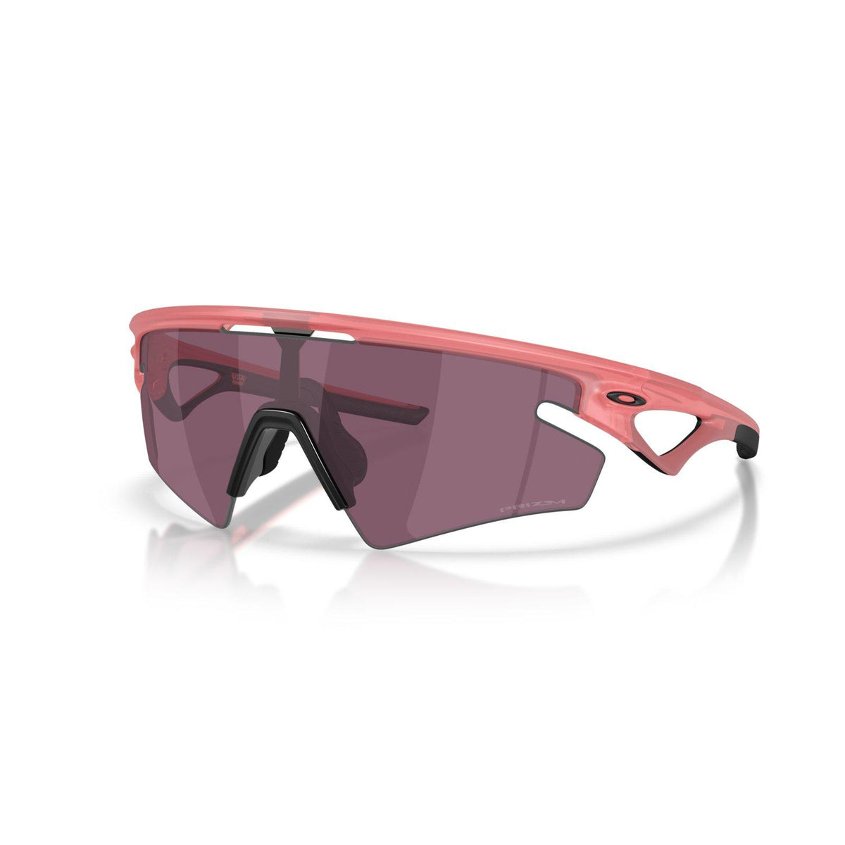 Oakley Sphaera Slash Sunglasses - Transparent Paloma/Prizm Road Black