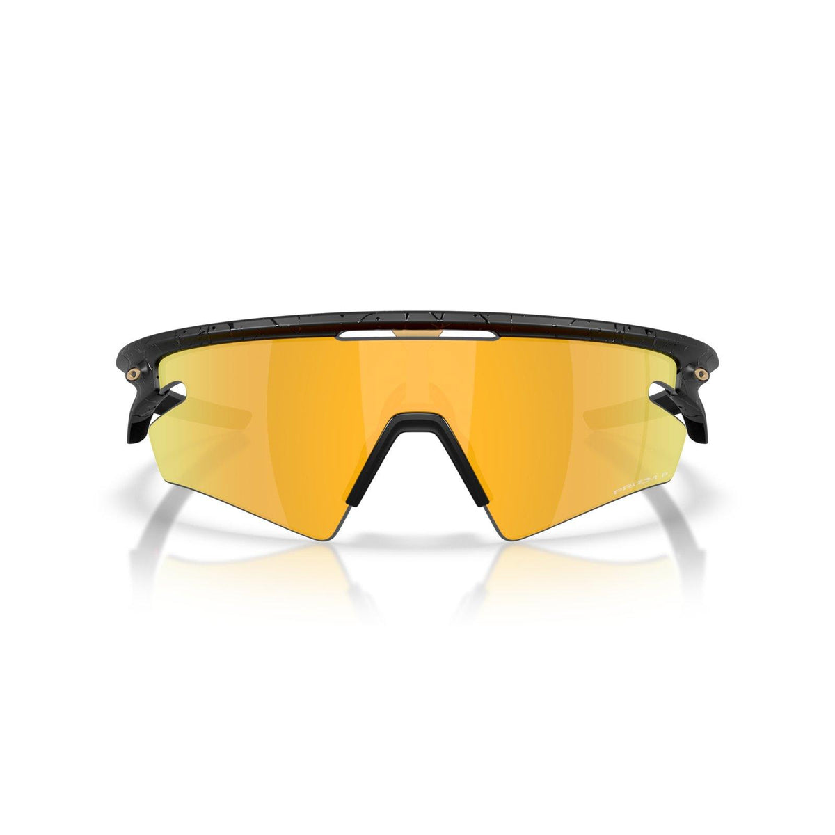 Oakley Sphaera Slash Sunglasses - Matte Black Splatter/Prizm 24K Polarized