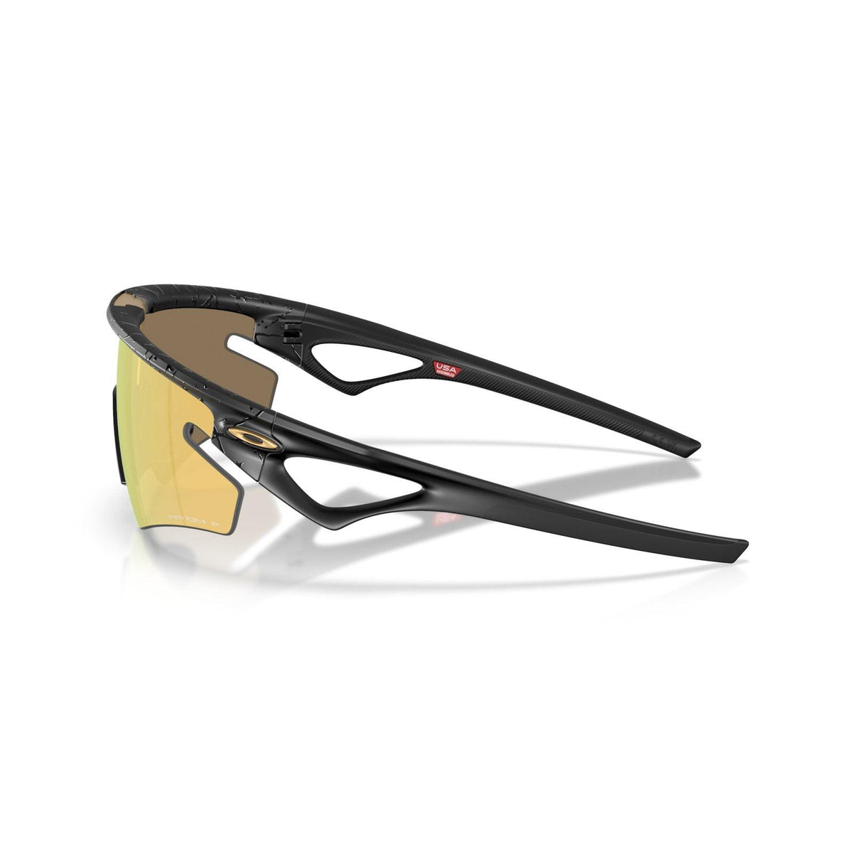Oakley Sphaera Slash Sunglasses - Matte Black Splatter/Prizm 24K Polarized
