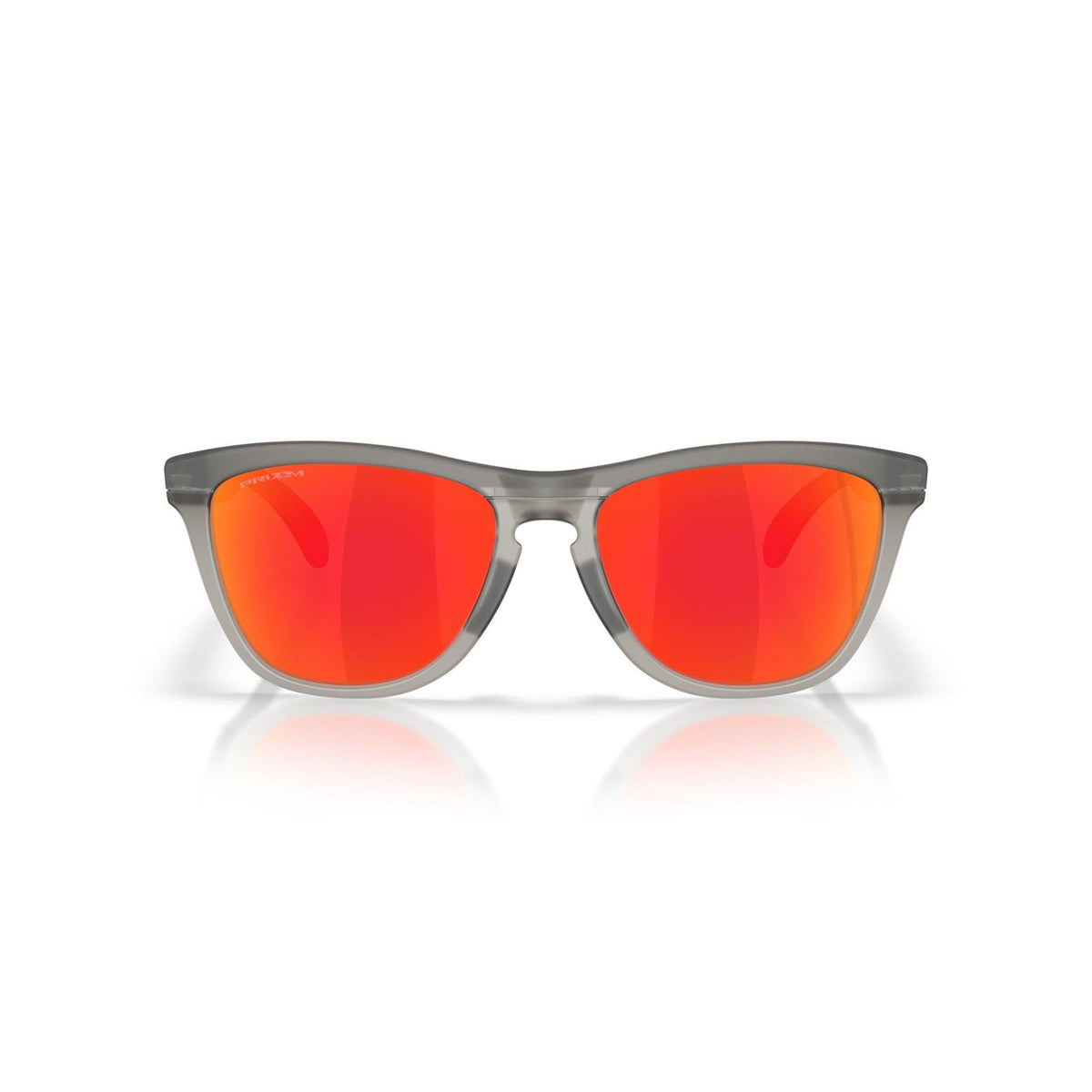 Oakley Frogskins Range XL (Low Bridge Fit) Sunglasses - Matte Grey Smoke/Grey Ink/Prizm Ruby
