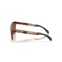 Oakley Frogskins Range XL (Low Bridge Fit) Sunglasses - Brown Tortoise/Brown Smoke/Prizm Tungsten Polarized