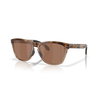 Oakley Frogskins Range XL (Low Bridge Fit) Sunglasses - Brown Tortoise/Brown Smoke/Prizm Tungsten Polarized
