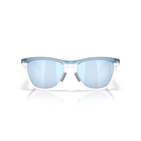 Oakley Frogskins Range XL (Low Bridge Fit) Sunglasses - Matte Transparent Stonewash/Prizm Deep Water Polarized