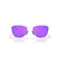 Oakley Frogskins Range XL (Low Bridge Fit) Sunglasses - Matte Clear/Prizm Violet
