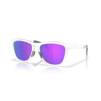 Oakley Frogskins Range XL (Low Bridge Fit) Sunglasses - Matte Clear/Prizm Violet