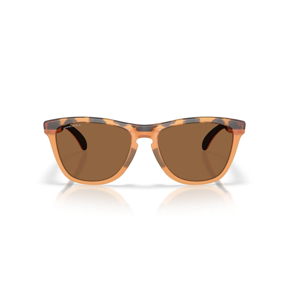 Oakley Frogskins Range XL (Low Bridge Fit) Sunglasses - Matte Tortoise Transparent Ginger/Prizm Bronze