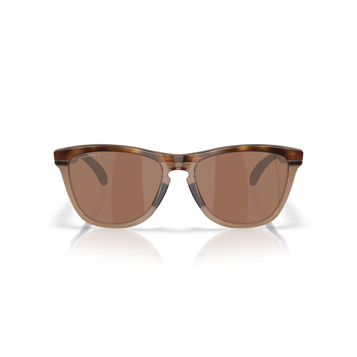 Oakley Frogskins Range XL Sunglasses - Brown Tortoise/Brown Smoke/Prizm Tungsten Polarized