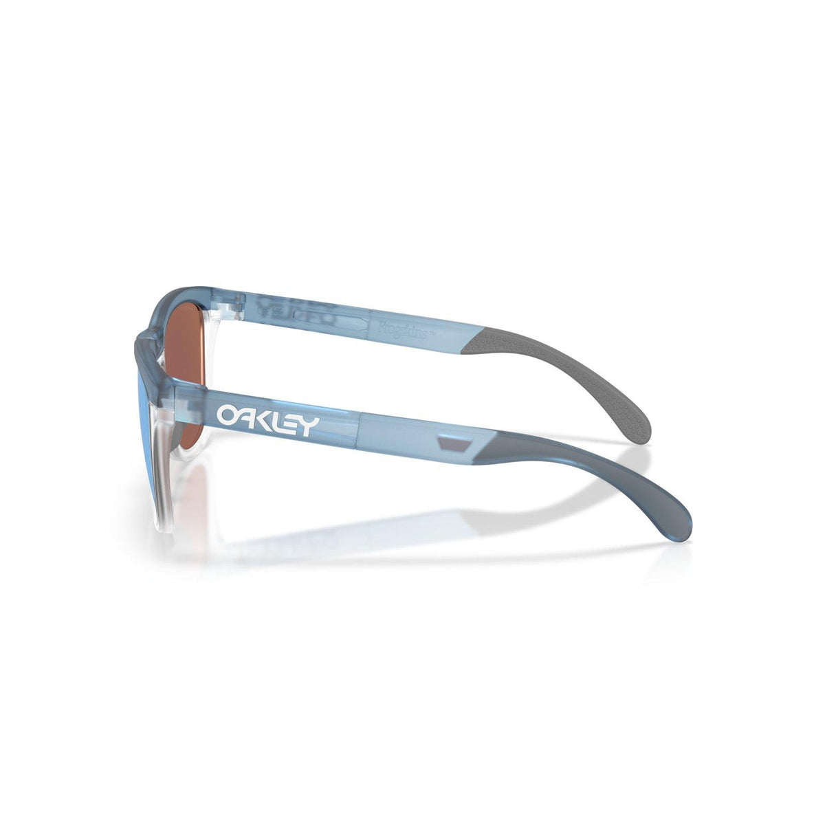 Oakley Frogskins Range XL Sunglasses - Transparent Stonewash/Clear/Prizm Deep Water Polarized
