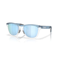 Oakley Frogskins Range XL Sunglasses - Transparent Stonewash/Clear/Prizm Deep Water Polarized