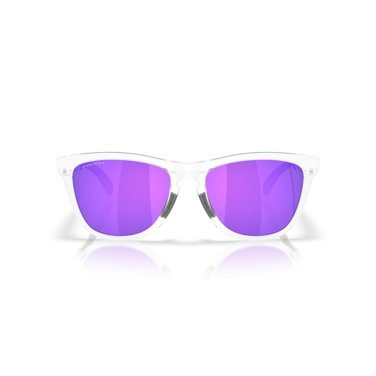 Oakley Frogskins Range XL Sunglasses - Matte Clear/Prizm Violet