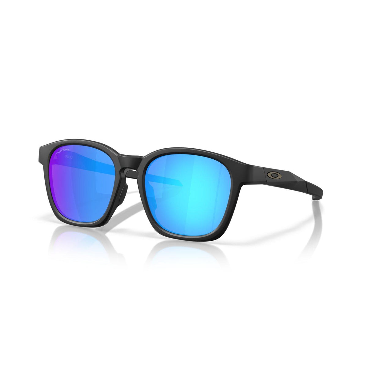 Oakley Shackle Sunglasses - Matte Black/Prizm Sapphire