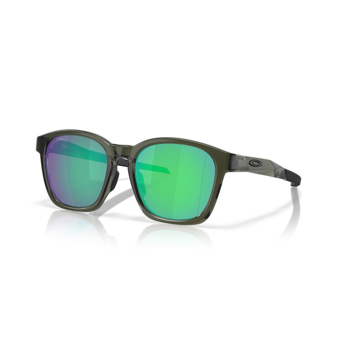 Oakley Shackle Sunglasses - Olive Ink/Prizm Jade