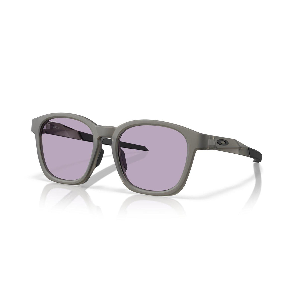 Oakley Shackle Sunglasses - Matte Grey Smoke/Prizm Slate
