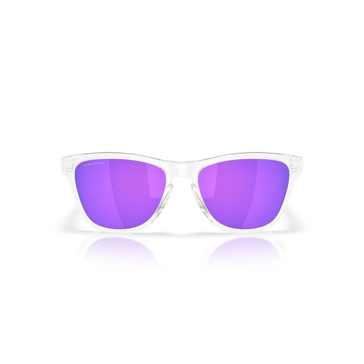 Oakley Frogskins S Sunglasses - Polished Clear/Prizm Violet