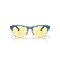 Oakley Frogskins S Sunglasses - Matte Cyan/Blue/Clear Shift Fade/Prizm Gaming 2.0