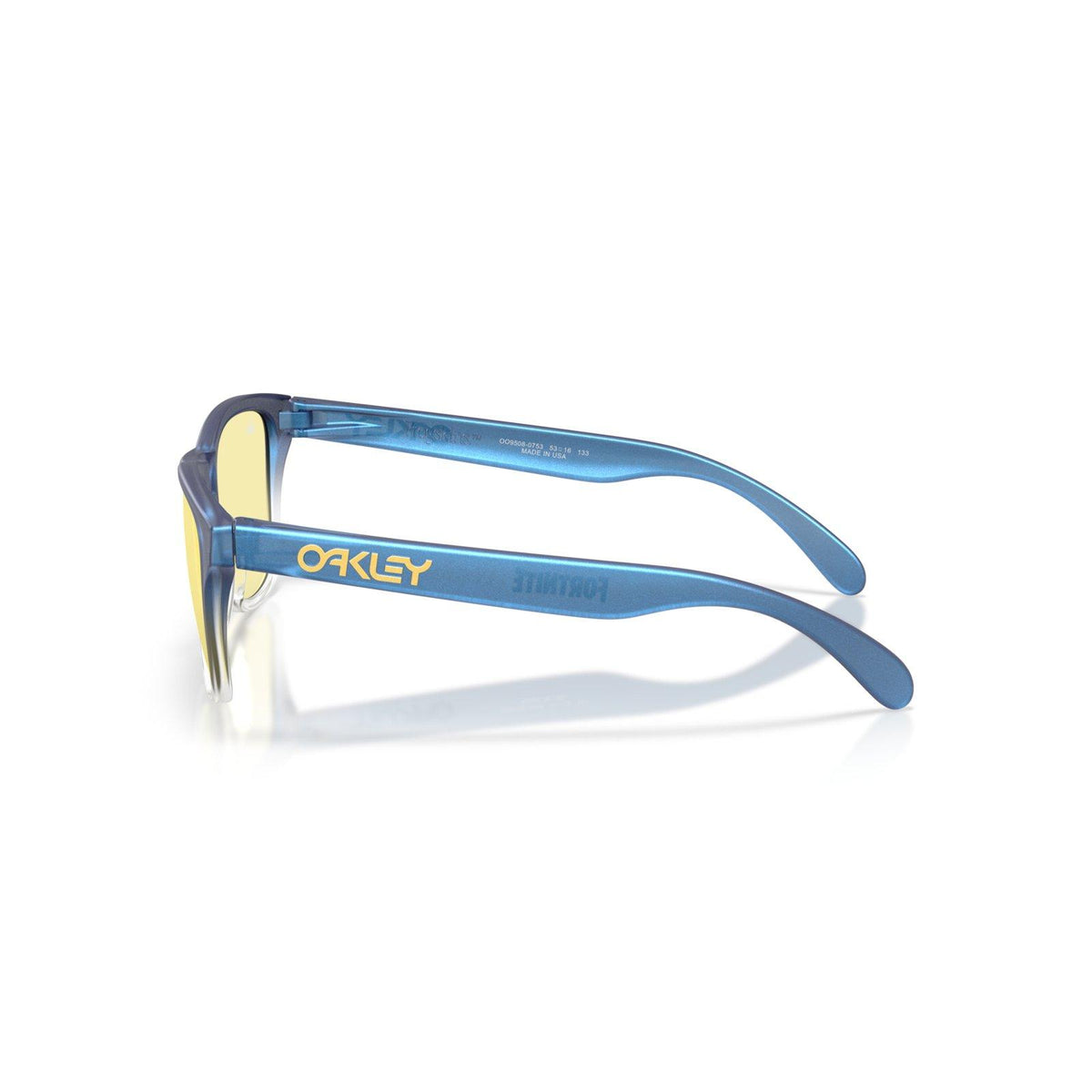 Oakley Frogskins S Sunglasses - Matte Cyan/Blue/Clear Shift Fade/Prizm Gaming 2.0