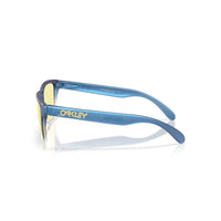 Oakley Frogskins S Sunglasses - Matte Cyan/Blue/Clear Shift Fade/Prizm Gaming 2.0