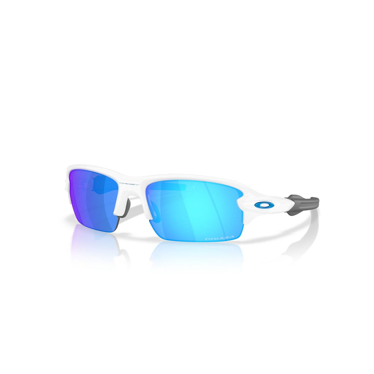 Oakley Flak 2.0 S Sunglasses - Polished White/Prizm Sapphire