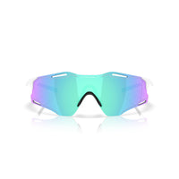 Oakley Cybr Zero Sunglasses - Polished White/Prizm Sapphire