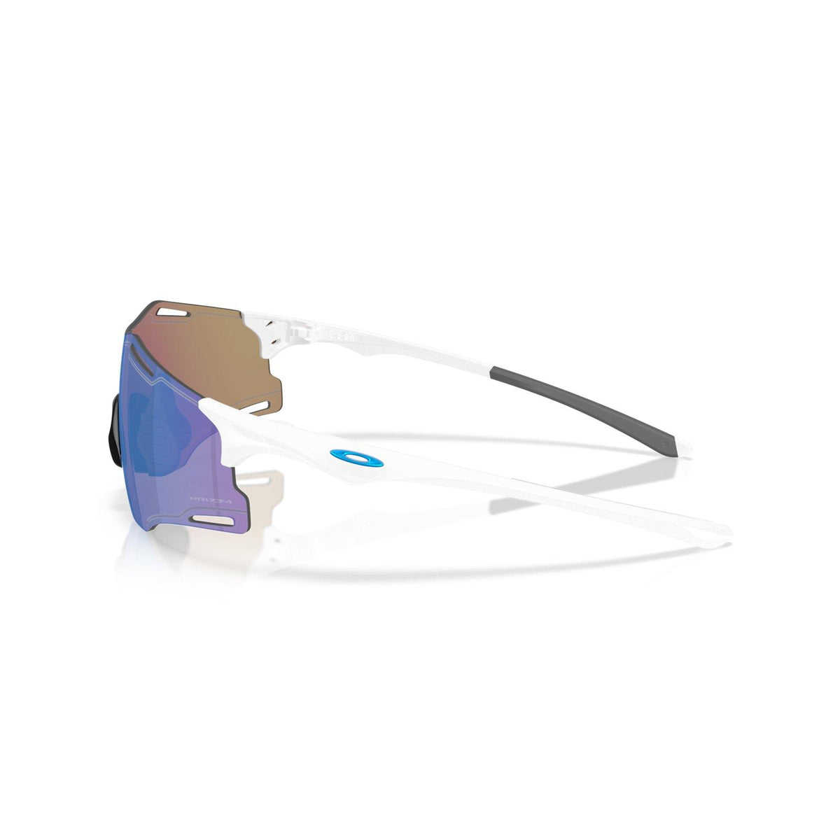 Oakley Cybr Zero Sunglasses - Polished White/Prizm Sapphire