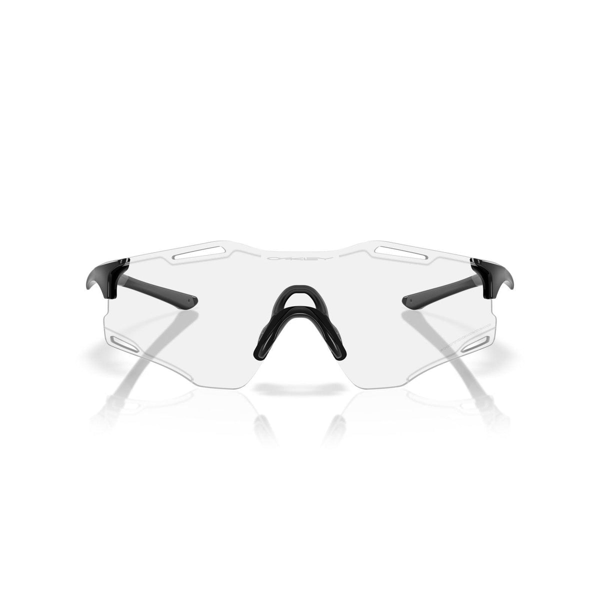 Oakley Cybr Zero Sunglasses - Polished Black/Clear to Black Iridium Photochromic