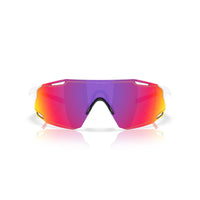Oakley Cybr Dyno Sunglasses - Polished White/Prizm Road