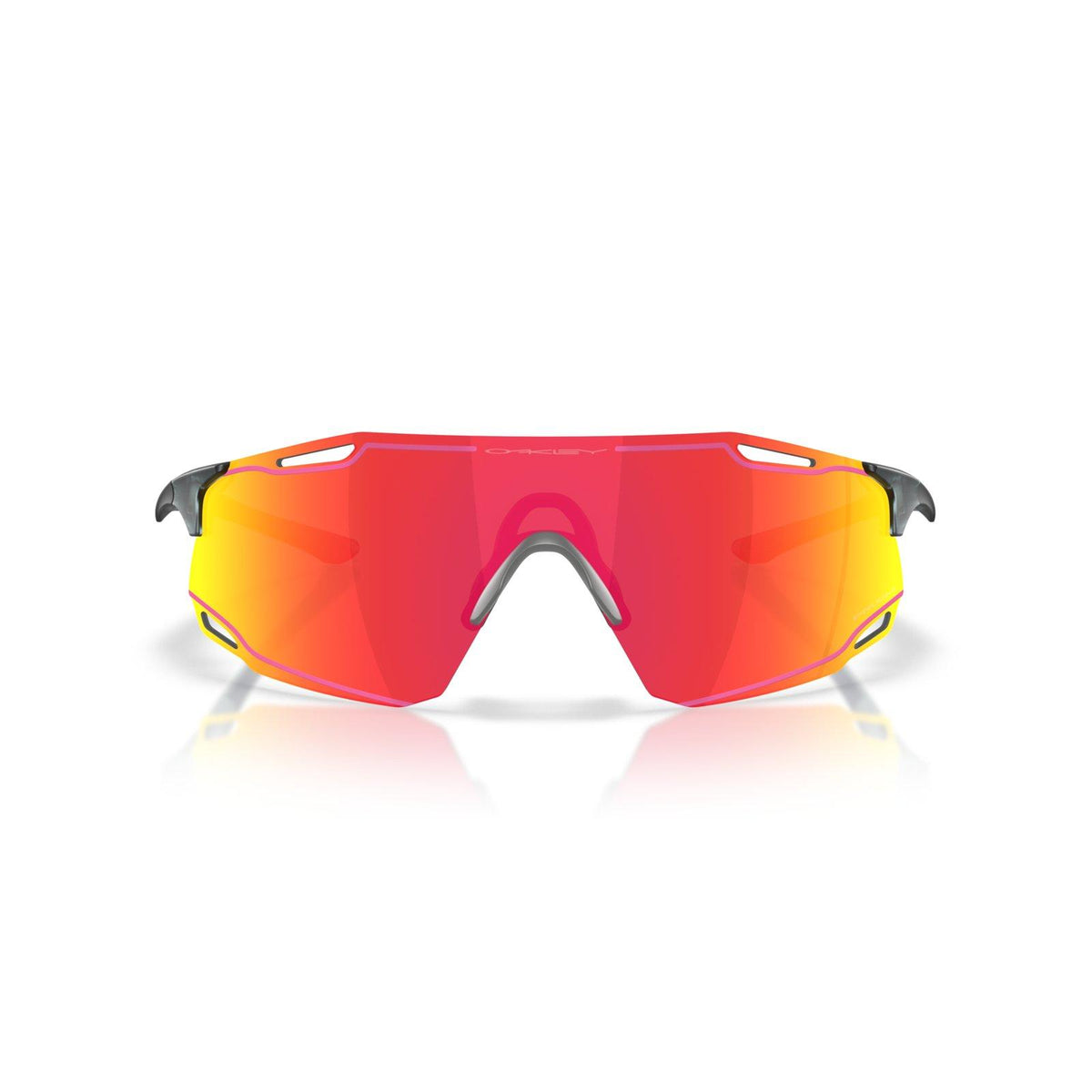 Oakley Cybr Dyno Sunglasses - Matte Crystal Black/Prizm Ruby