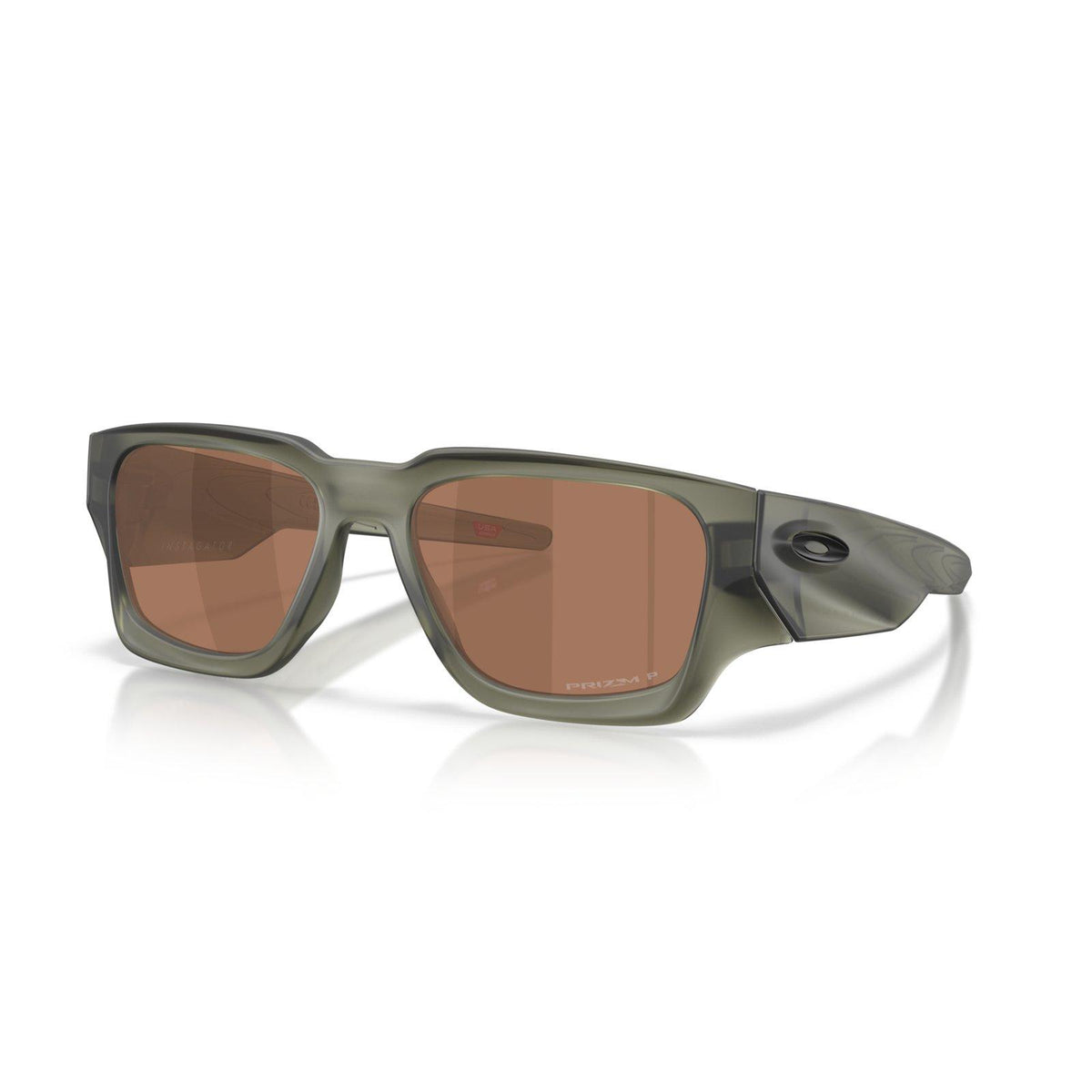 Oakley Instagator Sunglasses - Matte Olive Ink/Prizm Tungsten Polarized