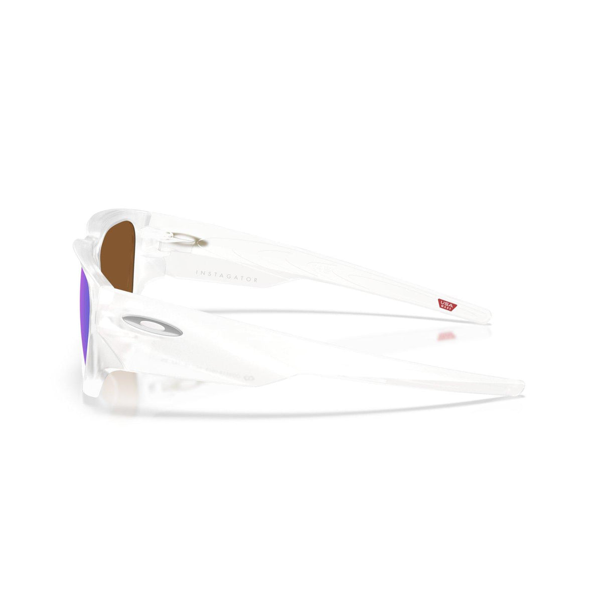 Oakley Instagator Sunglasses - Matte Clear/Prizm Violet