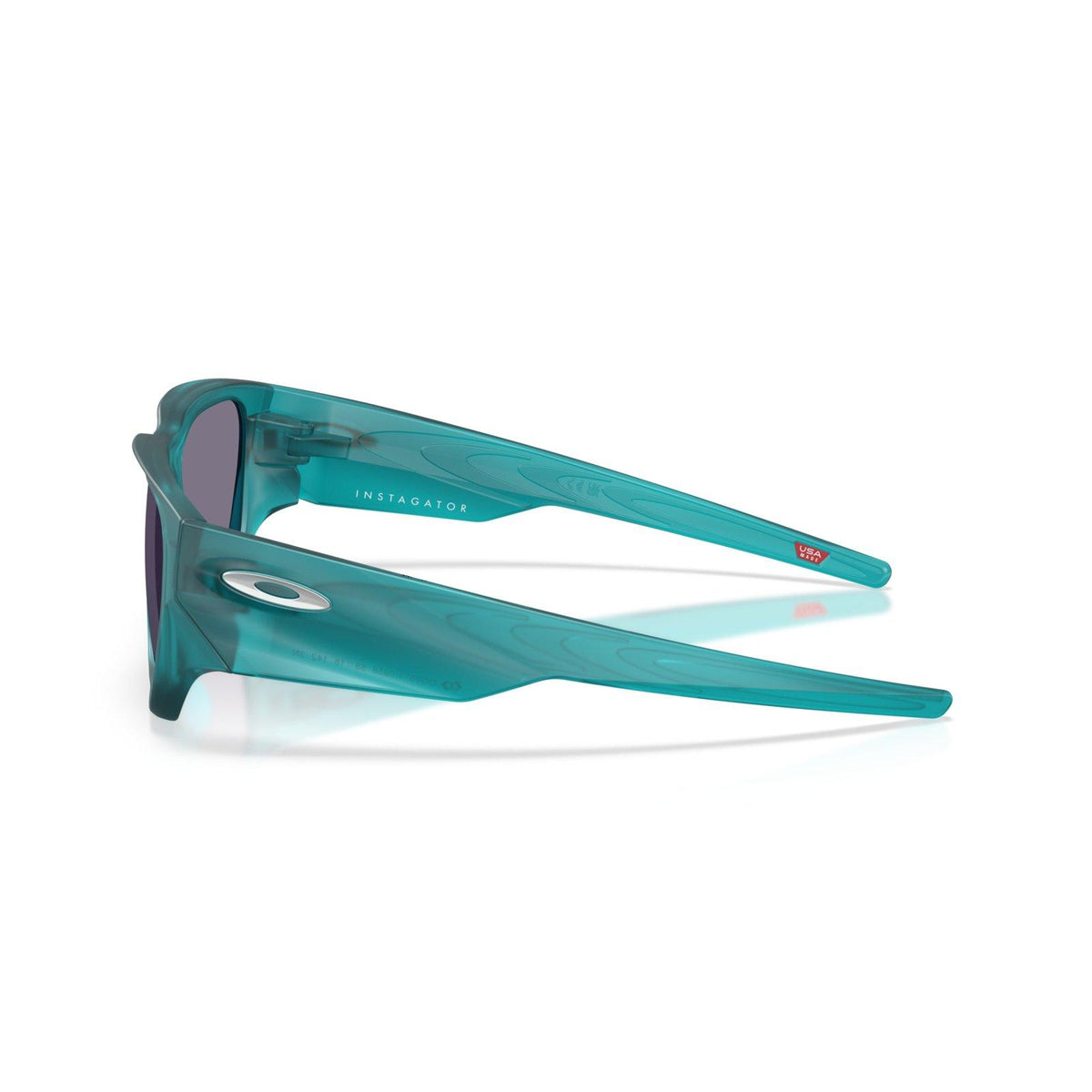 Oakley Instagator Sunglasses - Matte Transparent Artic Surf/Prizm Grey