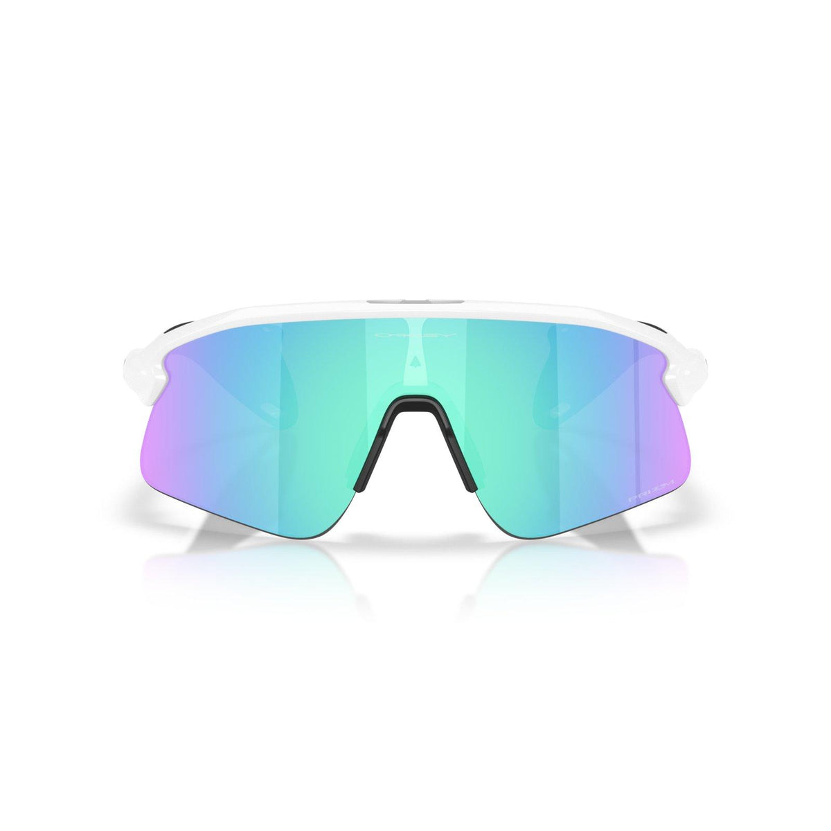 Oakley Stunt Devil Sunglasses - Matte White/Prizm Sapphire