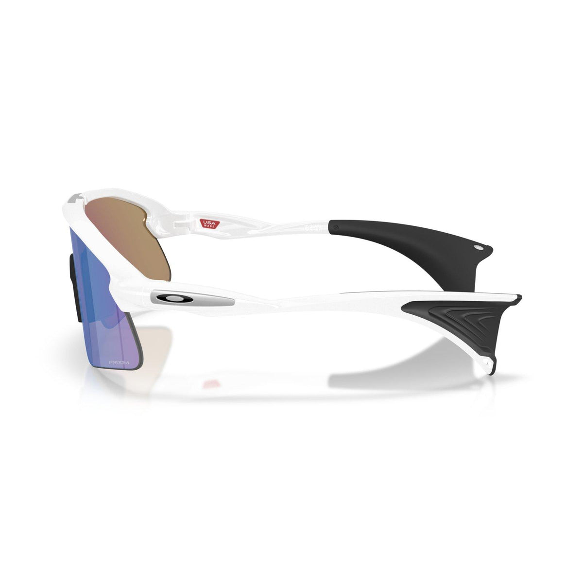 Oakley Stunt Devil Sunglasses - Matte White/Prizm Sapphire