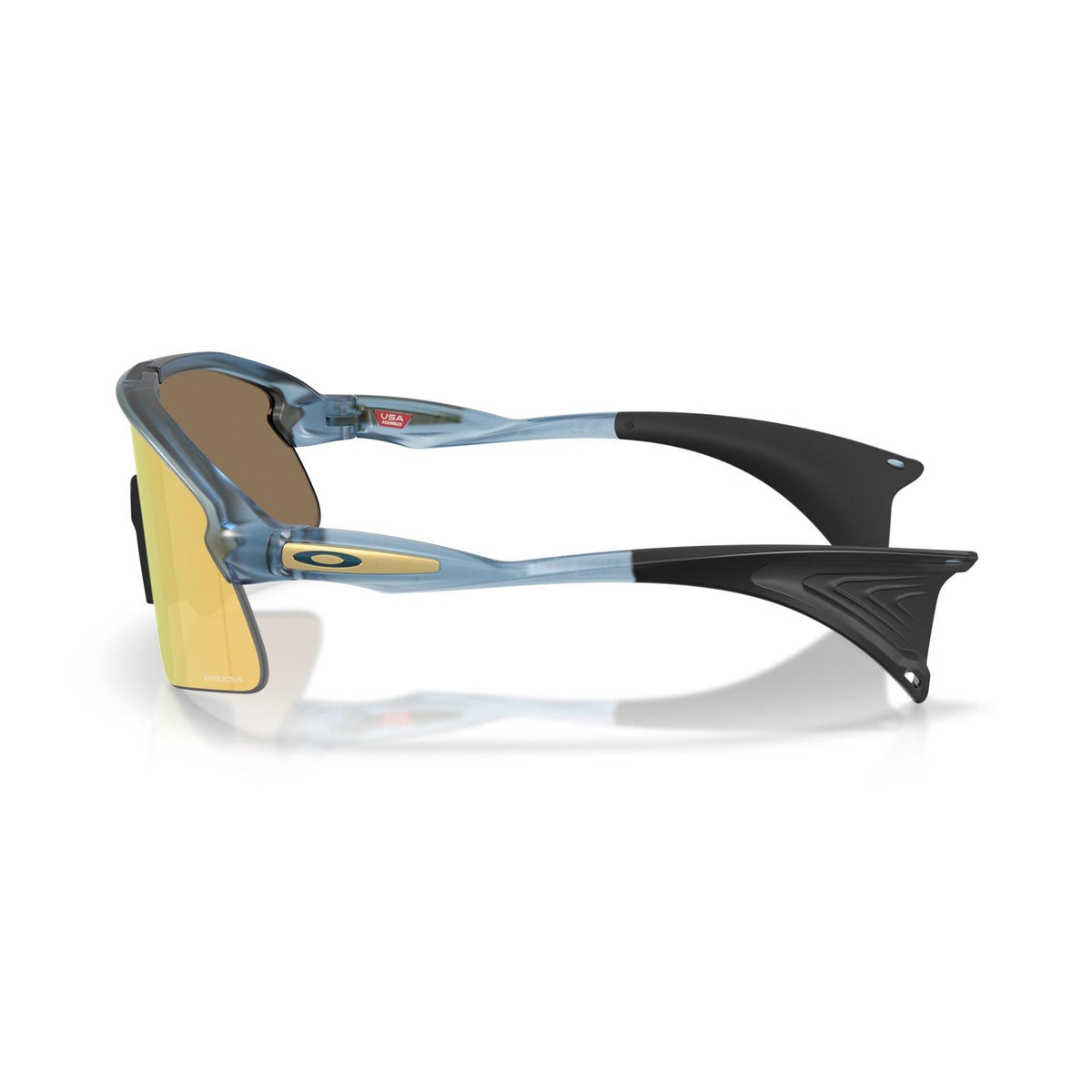Oakley Stunt Devil Sunglasses - Matte Transparent Abyss/Prizm 24K