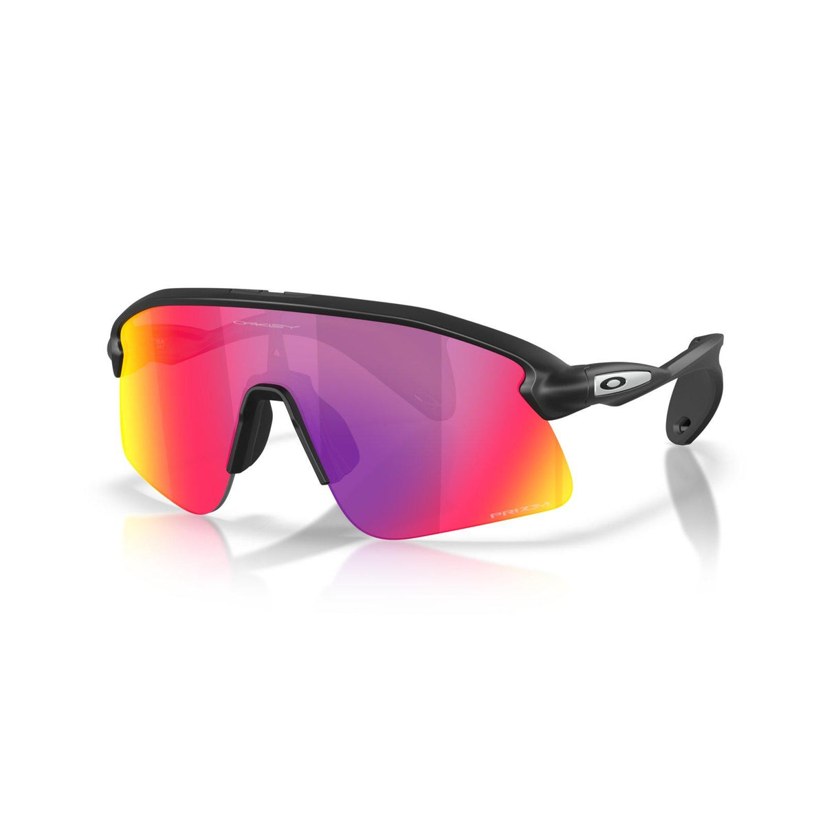 Oakley Stunt Devil S Sunglasses - Matte Black/Prizm Road