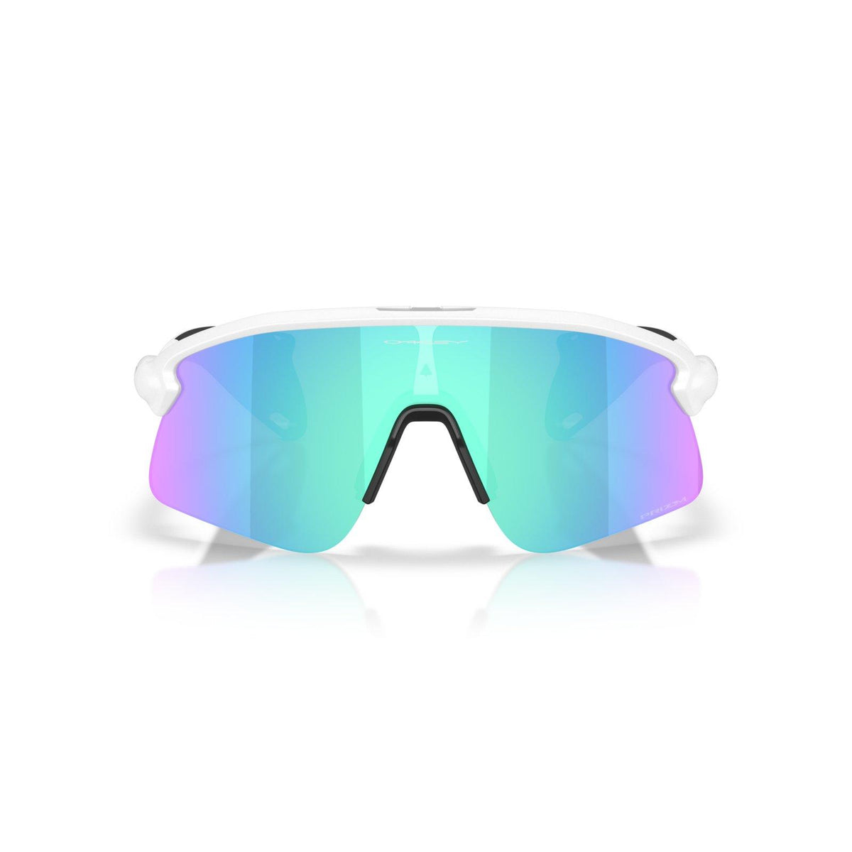 Oakley Stunt Devil S Sunglasses - Matte White/Prizm Sapphire