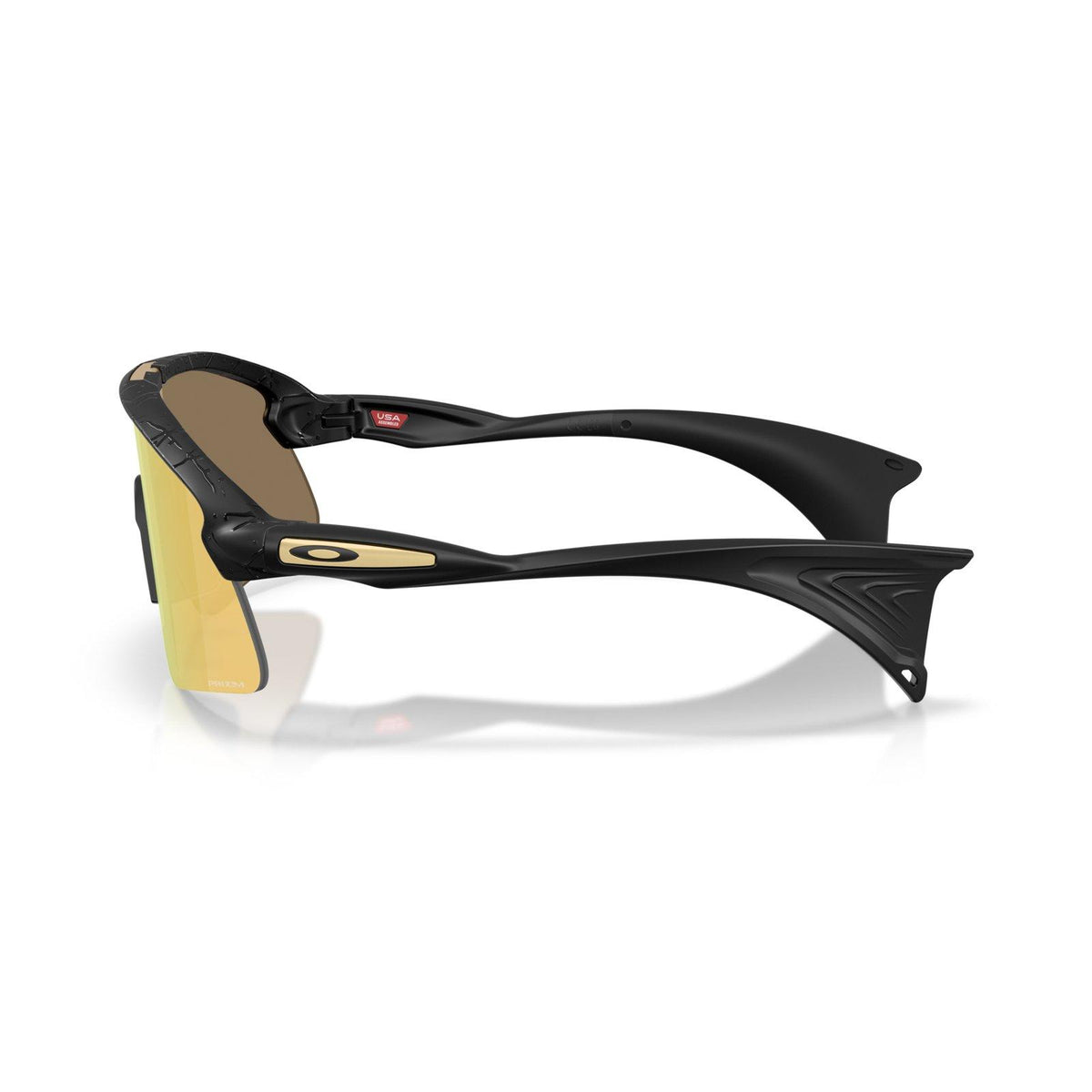Oakley Stunt Devil S Sunglasses - Matte Black Splatter/Prizm 24K