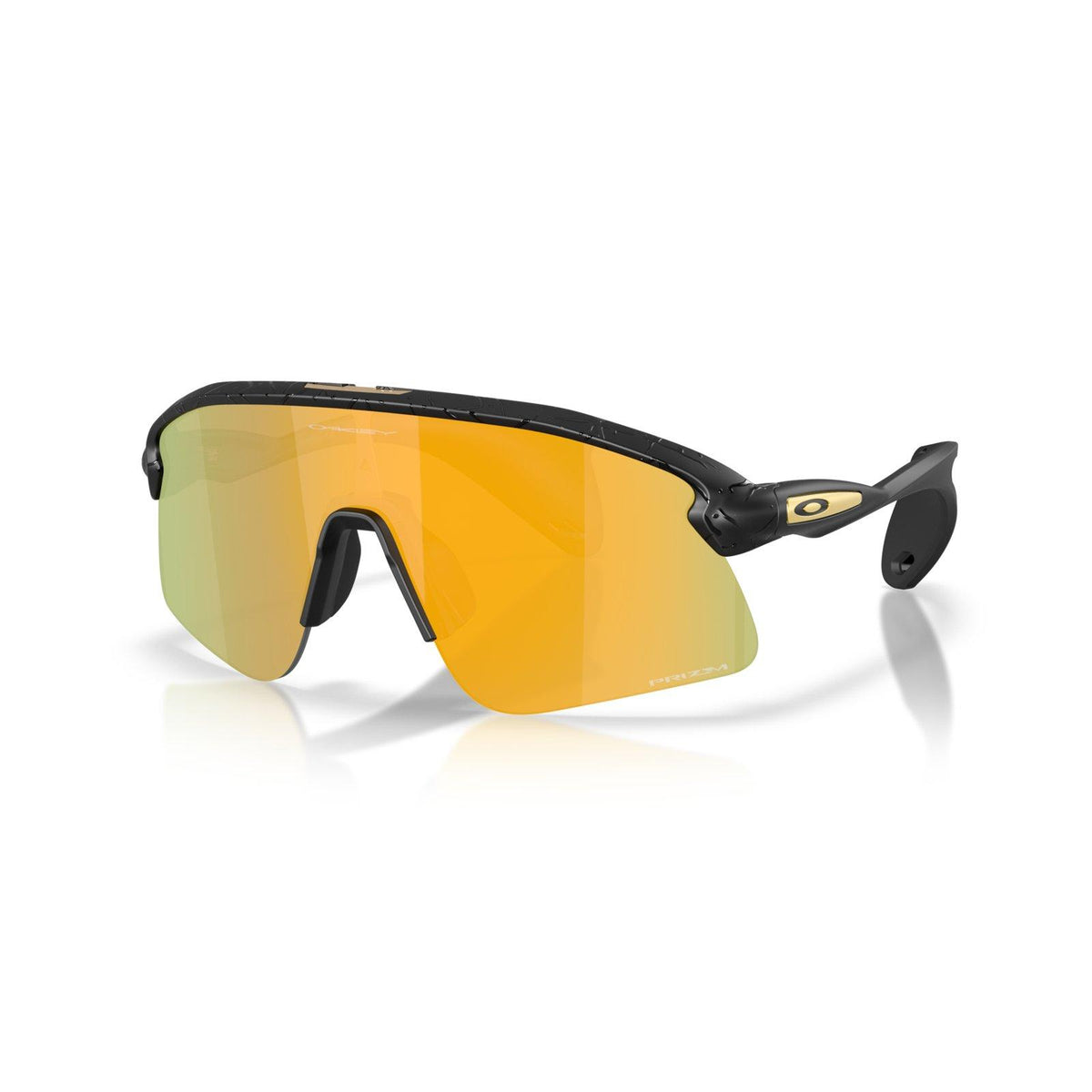 Oakley Stunt Devil S Sunglasses - Matte Black Splatter/Prizm 24K