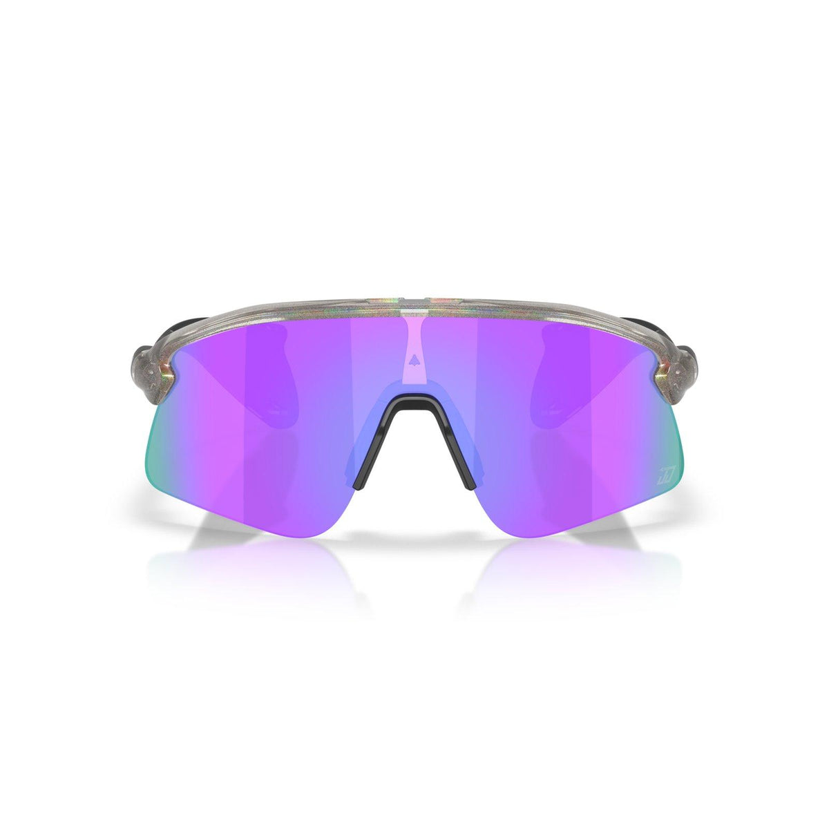 Oakley Stunt Devil S Sunglasses - Grey Ink Moondust/Prizm Violet