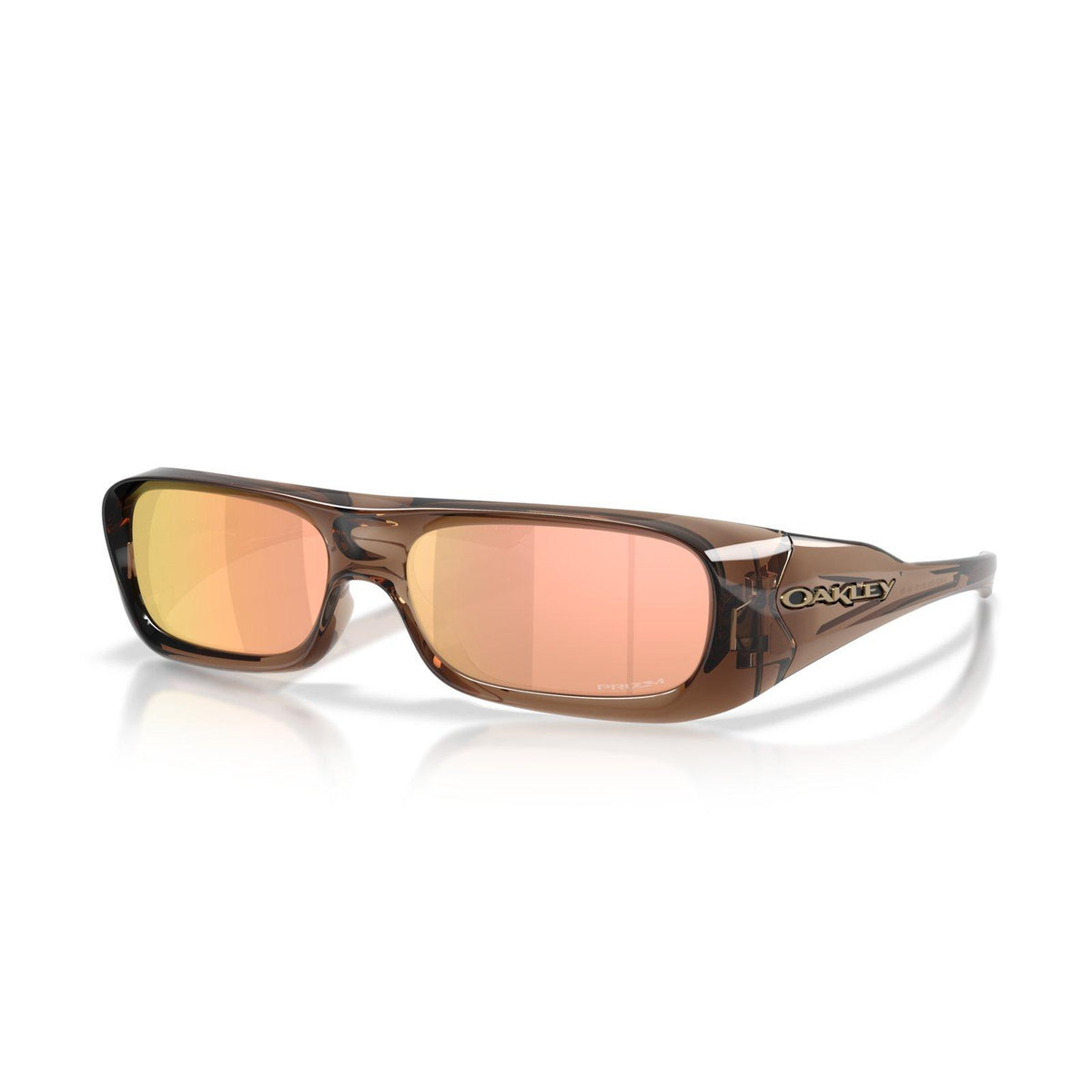 Oakley Permian Sunglasses - Brown Smoke/Prizm Rose Gold