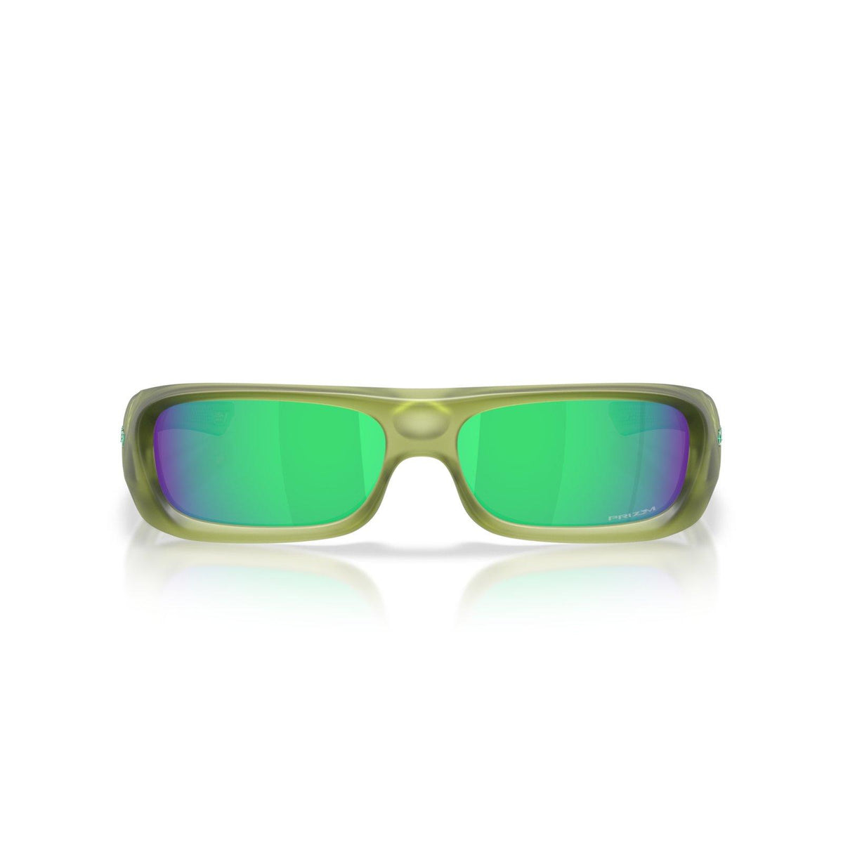 Oakley Permian Sunglasses - Matte Transparent Fern/Prizm Jade