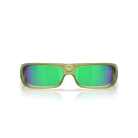 Oakley Permian Sunglasses - Matte Transparent Fern/Prizm Jade