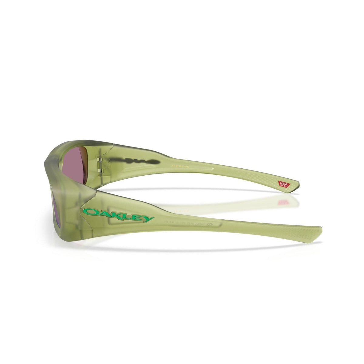 Oakley Permian Sunglasses - Matte Transparent Fern/Prizm Jade