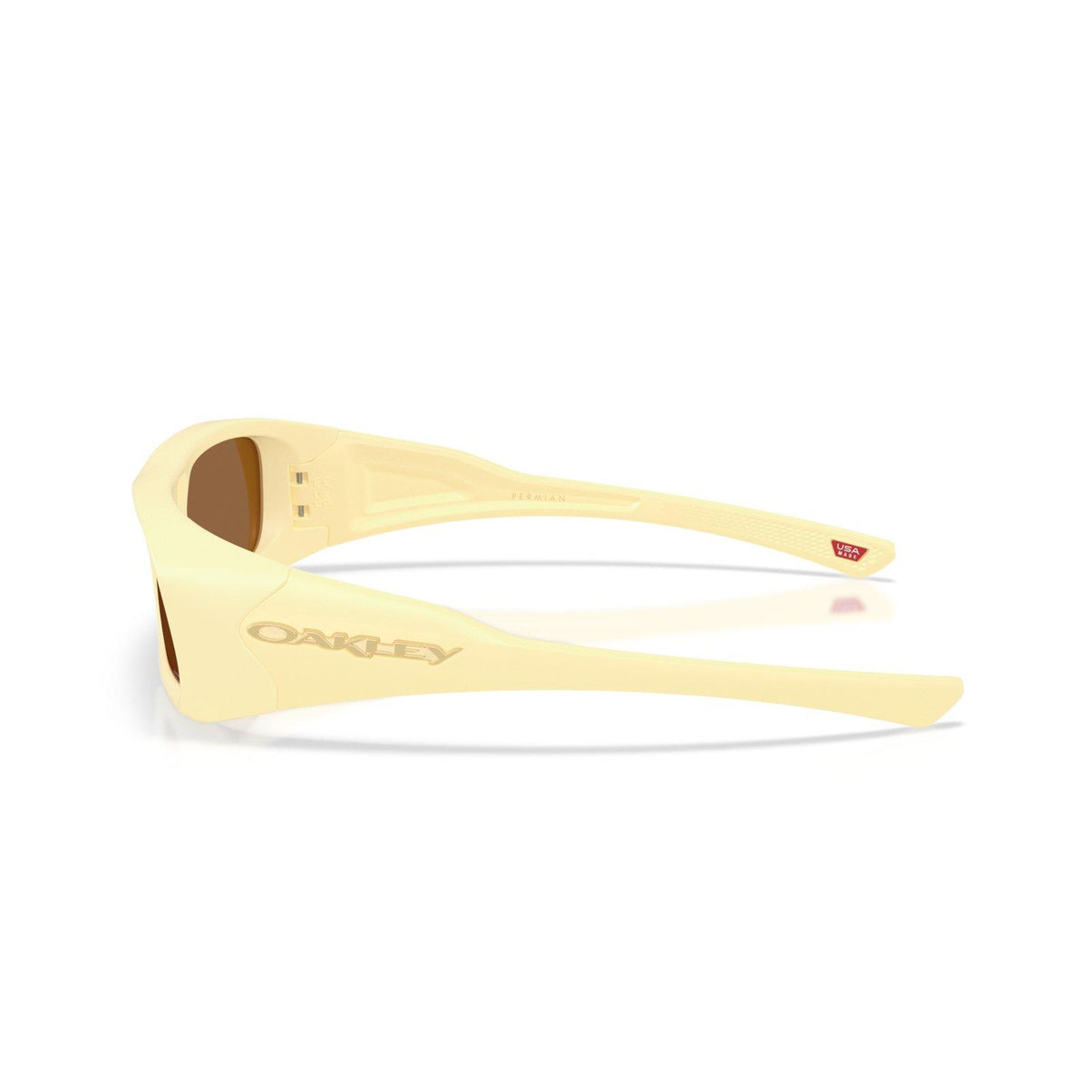 Oakley Permian Sunglasses - Matte Yellow Milkshake/Prizm Bronze